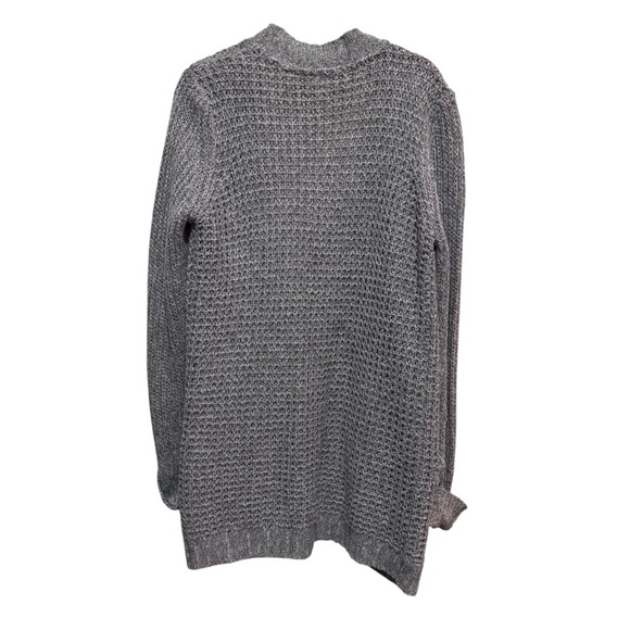 RD Style Gray Chunky Knit Cardigan Sweater - Picture 4 of 6